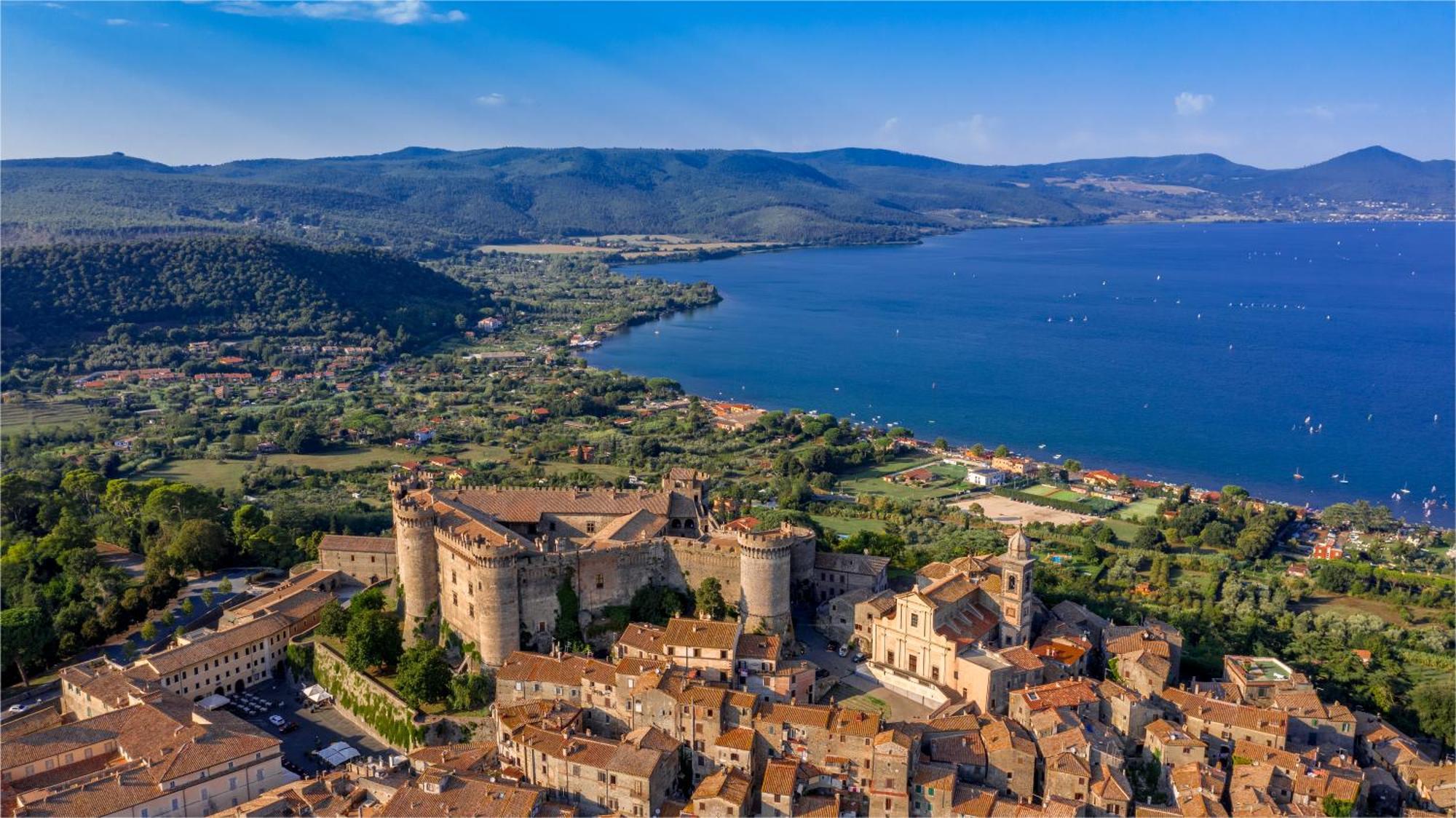 Apt Finestra Sul Castello, Vista Lago Wi-Fi Gratis Bracciano  Exteriör bild