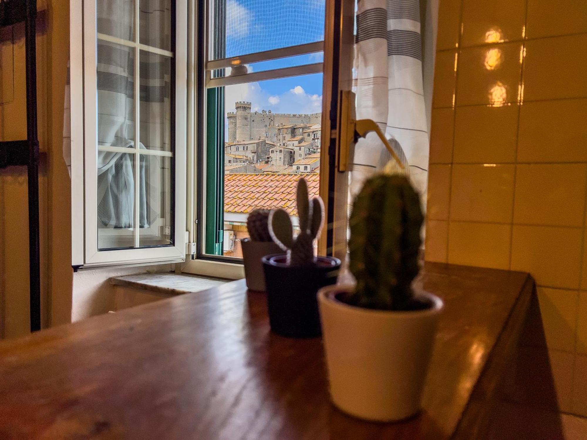 Apt Finestra Sul Castello, Vista Lago Wi-Fi Gratis Bracciano  Exteriör bild